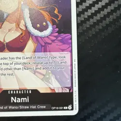 Nami OP16-091 R The Time of Battle Foil English One Piece - Image 5