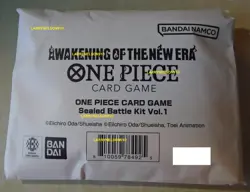 ONE PIECE CARD GAME SEALED BATTLE KIT 2024 VOL 1 NEW TCG ENGLISH USA BANDAI 1P - Image 1