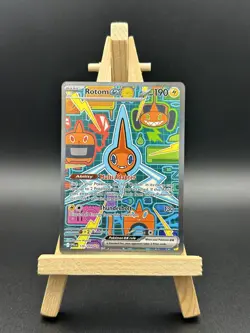 Rotom EX 126/094 Me02: Phantasmal Flames Holo Pokemon Card Mint Condition - Image 1