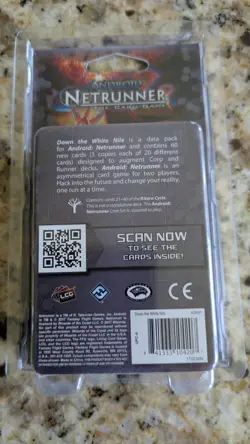 Android Netrunner: DOWN THE WHITE NILE Data Pack (FFG) - New in Shrink! - Image 2