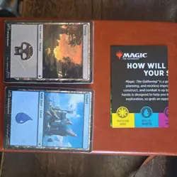MTG Magic The Gathering Marvel SuperHeroes Welcome Deck Black Widow Black & Blue - Image 2