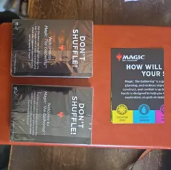 MTG Magic The Gathering Marvel SuperHeroes Welcome Deck Black Widow Black & Blue - Image 3