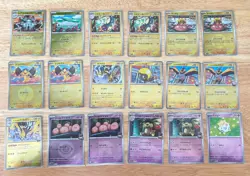 Pokemon TCG - Japanese Mega Dream Ex - 183 Reverse Holo Bundle - No Dupicates - Image 4