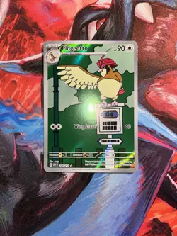 Pokemon Pidgeotto 208/197 Obsidian Flames Illustration Rare Holo Near Mint - Image 1