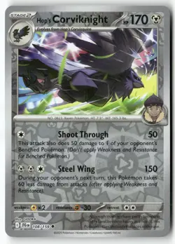 Hop's Corviknight 108/159 Uncommon Journey Together Pokemon Reverse Holo NM - Image 1