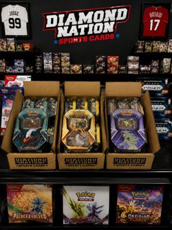 Pokemon TCG Triple Whammy Tin Lot (Full Case 6 Tins) Slaking Tyranitar Darkrai - Image 1