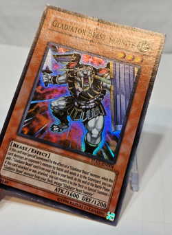 Gladiator Beast Samnite TU01-EN004 Super Rare Yugioh 7658 - Image 4