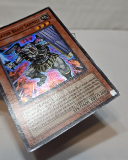 Gladiator Beast Samnite TU01-EN004 Super Rare Yugioh 7658 - Image 5