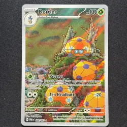 Dottler 184/182 Illustration Rare SV04: Paradox Rift Pokemon TCG (b) - Image 1