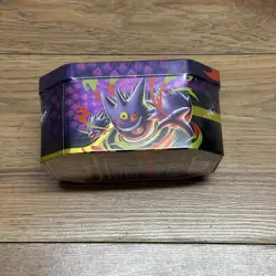 Pokemon TCG - Mega Mega Moonlit Tin - Mega Gengar Ex Promo - Sealed And In Hand - Image 3