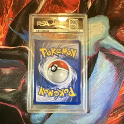 Pokemon 2000 Team Rocket 1st Edition Dark Charizard Holo 4/82 PSA 5 - Image 2