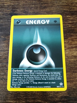 Pokemon Neo Genesis 1st Edition Darkness Energy 104/111 Non Holo NM-MINT - Image 1