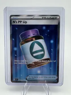 N's PP Up 262/217 Ultra Rare, Ascended Heroes, Full Art Holo, Pokemon TCG, NM - Image 3