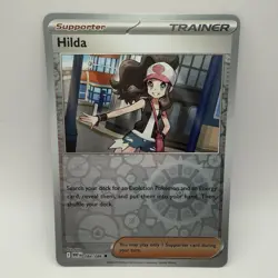 Pokemon TCG Hilda Reverse Holo SV: White Flare Uncommon 084/086 NM - Image 1