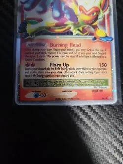 Pokemon Diamond & Pearl Infernape LV.X DP10 Promo Holo, LP - Image 3
