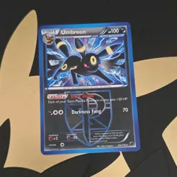 Pokemon TCG Umbreon 64/116 Plasma Freeze Team Plasma Reverse Holo Rare - Image 1