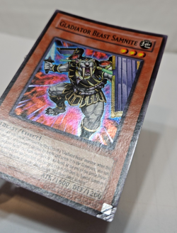 Gladiator Beast Samnite TU01-EN004 Super Rare Yugioh 7657 - Image 2