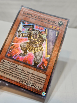 Gladiator Beast Samnite TU01-EN004 Super Rare Yugioh 7657 - Image 3