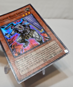 Gladiator Beast Samnite TU01-EN004 Super Rare Yugioh 7657 - Image 5