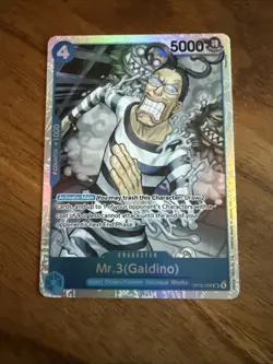 One Piece TCG - Mr.3 (Galdino) (OP16-056) SR Foil - The Time Of Battle - Image 1