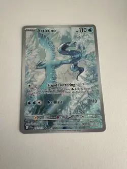 Pokemon 2025 Journey Together Articuno Illustration Rare 161/159 - Image 1