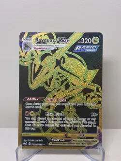 Rayquaza VMAX TG29/TG30 Secret Rare Silver Tempest Trainer Gallery Pokemon NM - Image 1