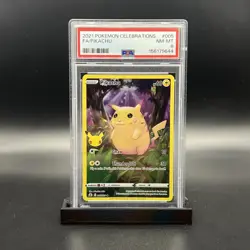 2021 Pokemon Celebrations FA/Pikachu NM-MT PSA 8 - Image 1