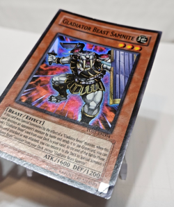 Gladiator Beast Samnite TU01-EN004 Super Rare Yugioh 7656 - Image 2