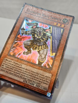 Gladiator Beast Samnite TU01-EN004 Super Rare Yugioh 7656 - Image 3