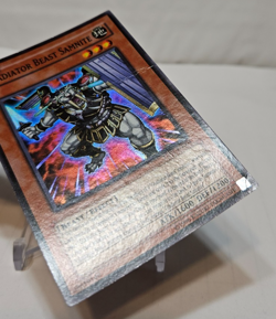 Gladiator Beast Samnite TU01-EN004 Super Rare Yugioh 7656 - Image 5