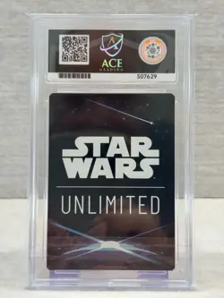 Luke Skywalker A Hero’s Beginning 1079 Prestige Foil Star Wars Unlimited ACE 10 - Image 2