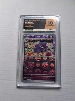 Gengar Masterball Reverse Holo 094/165 Japanese 151 - Ace 10 - Image 1