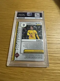 Kaka Autograph Auto Gold /10 Colour Match PSA 10 Mosaic World Cup 2022 Brazil - Image 2