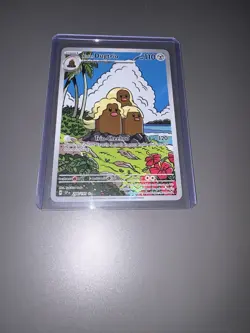 Pokemon TCG Surging Sparks Alolan Dugtrio Card 208/191 Illustration Rare - Image 1