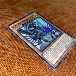 Yugioh Sacred Arch-Airknight Parshath SR05-EN001 Ultra Rare 1st Edition NM - Image 2