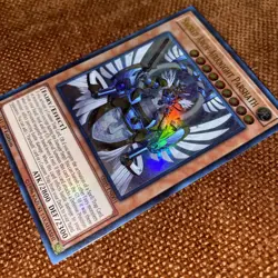 Yugioh Sacred Arch-Airknight Parshath SR05-EN001 Ultra Rare 1st Edition NM - Image 3