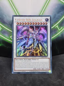Yugioh Centur-Ion Legatia VASM-EN019 Ultra Rare 1st Edition NM - Image 1