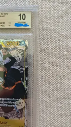 Trafalgar Law Manga BGS 10 Art 2026 - One Piece Royal Blood #OP10-119 Beckett - Image 3