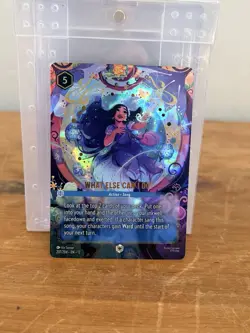 Disney Lorcana - What Else Can I DoU - Enchanted 237/204 - Wilds Unknown - Image 1