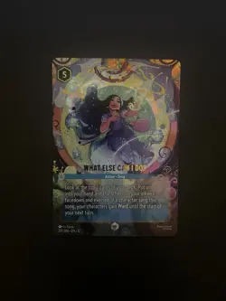 Disney Lorcana - What Else Can I DoU - Enchanted 237/204 - Wilds Unknown - Image 1