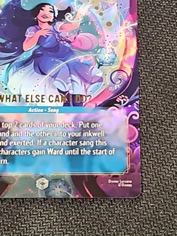 Disney Lorcana - What Else Can I DoU - Enchanted 237/204 - Wilds Unknown - Image 4