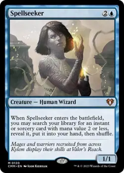 MTG English Spellseeker NM Foil Commander Masters - Image 1