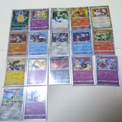 Pokemon Card 25th Anniversary Mirror Complete Set 17 Cards Collection - Image 1