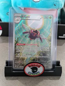 Pokemon Card 2025 NINJASK Illustration Rare 137/132 Mega Evolution NM/MINT - Image 1