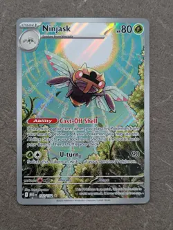 Pokemon Card 2025 NINJASK Illustration Rare 137/132 Mega Evolution NM/MINT - Image 2