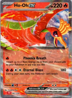 Ho-oh ex 007/034 Trading Card Game Classic NM - Image 1