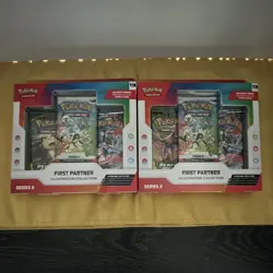 🔥 NEWPokemon First Partner Illustration Collection Series 2-3Promo Card lot 2 - Image 1