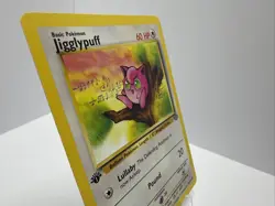 Jigglypuff 54/64 Jungle 1st Edition Regular English 60 HP Common Pokemon TCG LP - Image 5