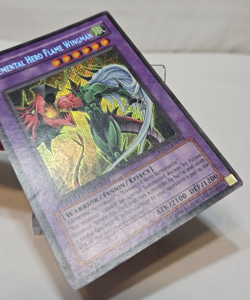 Elemental Hero Flame Wingman EHC1-EN004 Secret Rare Limited Edition Yugioh 7654 - Image 5