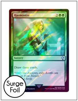1x Harmonize, Surge Foil, Final Fantasy, Magic MTG NM - Image 1